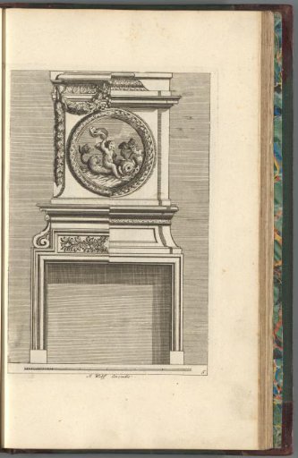 Design of a mantelpiece