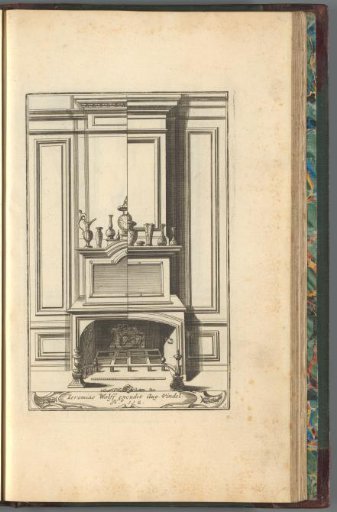 Design of a mantelpiece