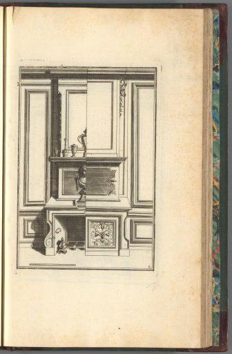 Design of a mantelpiece