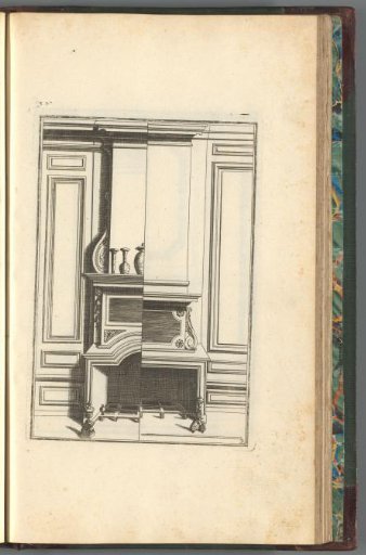 Design of a mantelpiece
