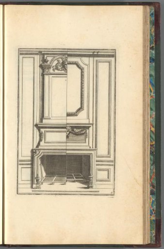 Design of a mantelpiece