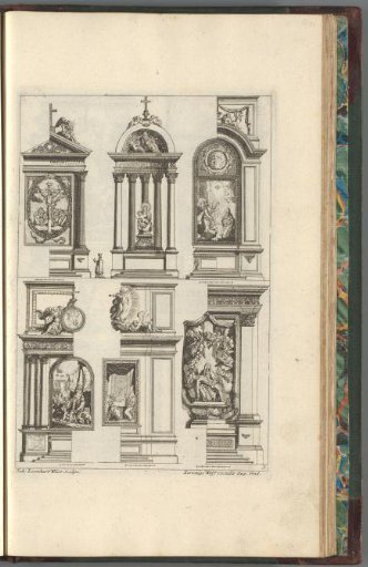 Designs for Altars with Scenes from the Life of Christ