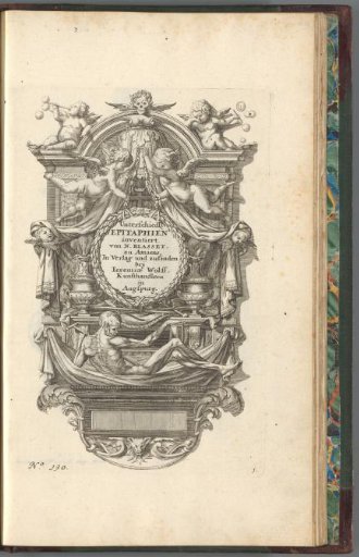 Title Print of a Series of Epitaphs