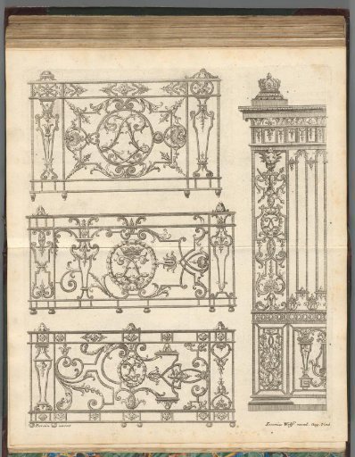 Design for a fence and for balcony balustrades