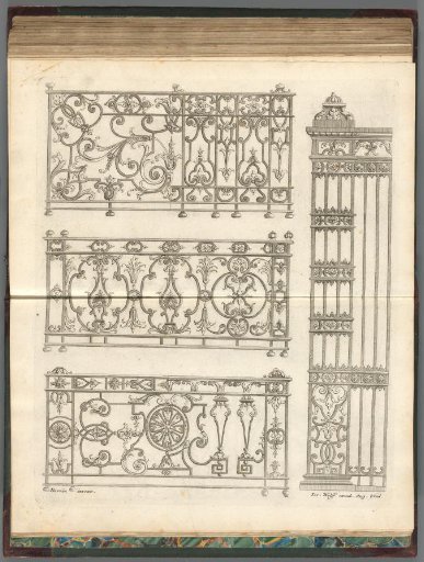 Design for a fence and for balcony balustrades