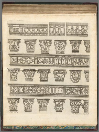 Designs for headpieces and capitals
