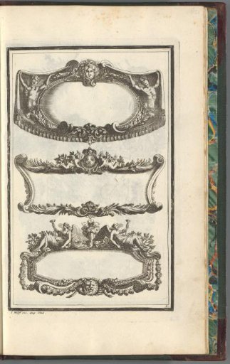 Three frames with figures