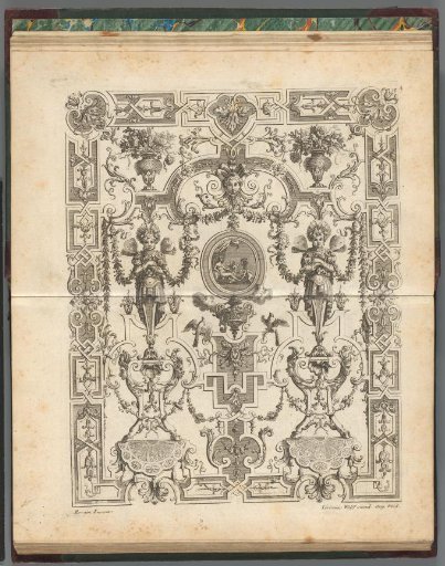 Composition with masked atlantes