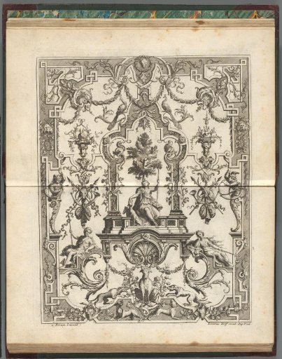 Composition with a Goddess before a Tree