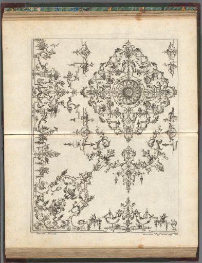 Ceiling decoration with a mandala