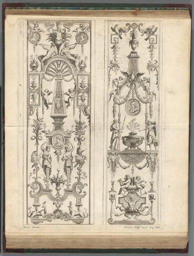 Composition with an obelisk and a censer