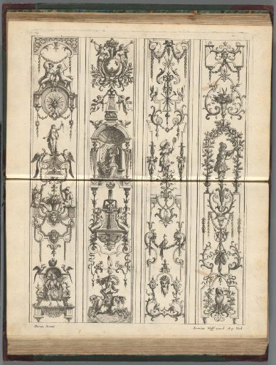 Composition with four panels