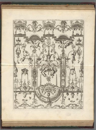 Composition with hammering putti