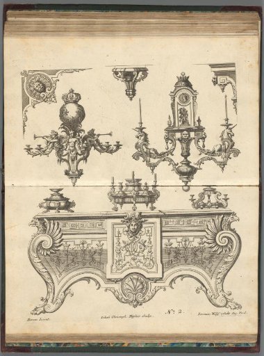 Design of a Desk with Inlay Work