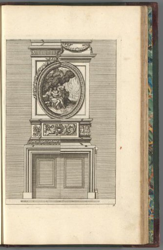 Design of a mantelpiece