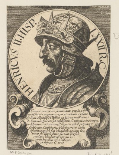 Portrait of Henry II, King of Castile