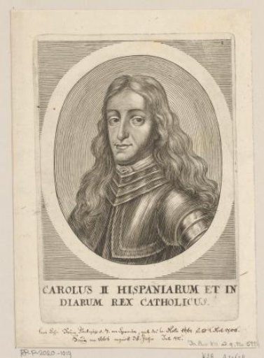 Portrait of Charles II, King of Spain