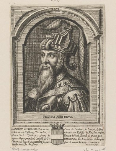 Portrait of Lambert II of Leuven
