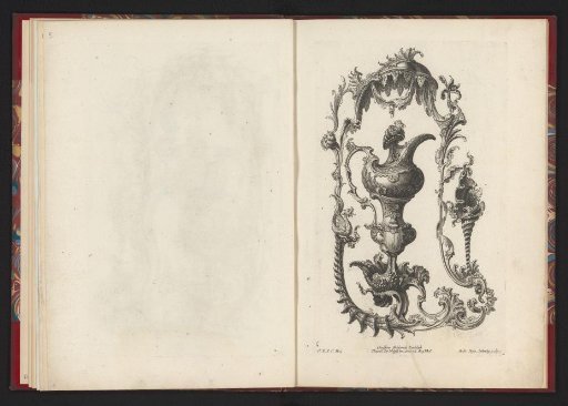 Ornamental jug with bird's head