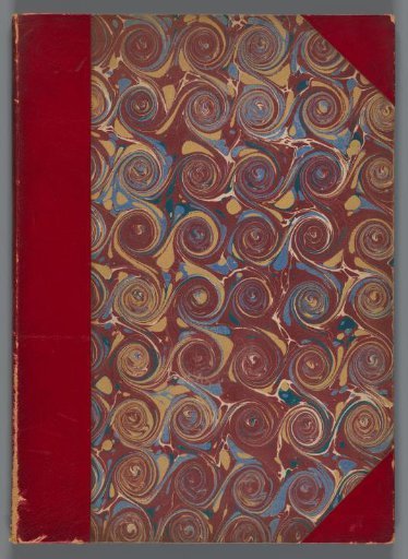 Album with a series of vases designed for Christian Friderich Rudolph