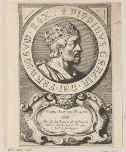 Portrait of Pepin the Short, King of the Franks