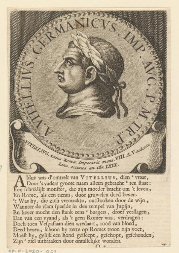 Portrait of Emperor Vitellius