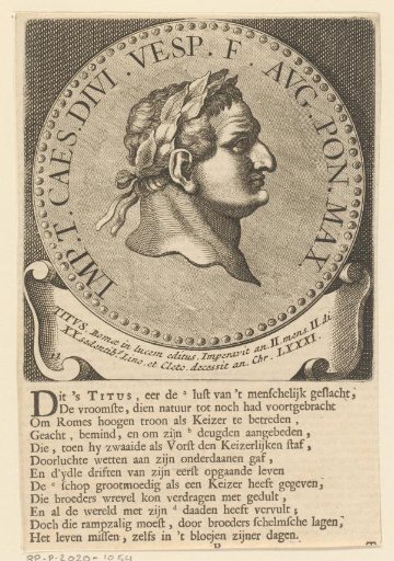 Portrait of Emperor Titus