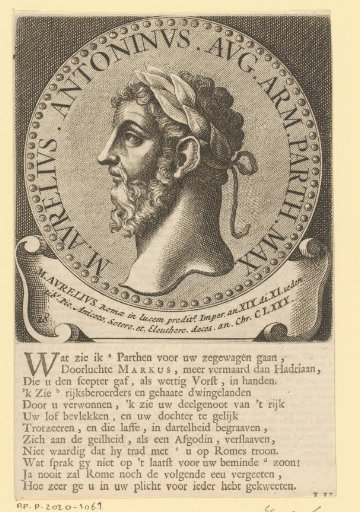 Portrait of Emperor Marcus Aurelius