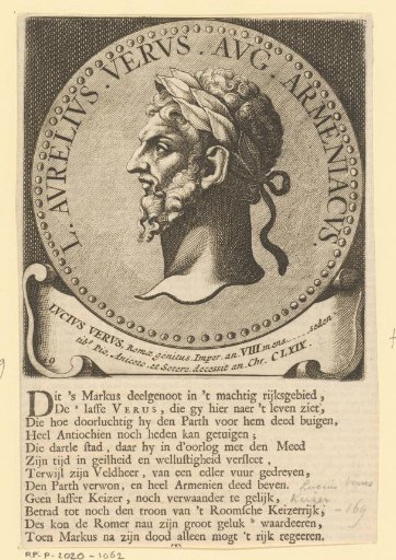 Portrait of Emperor Lucius Verus