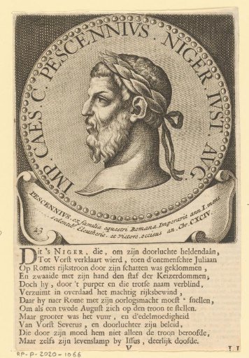 Portrait of Emperor Pescennius Niger