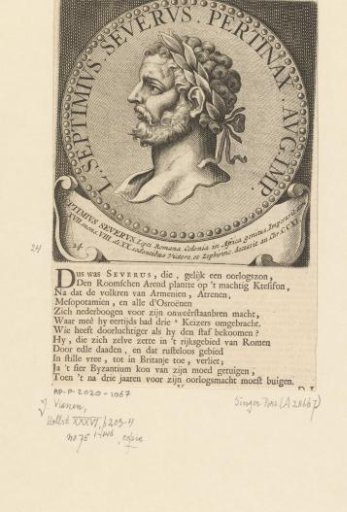 Portrait of Emperor Septimius Severus