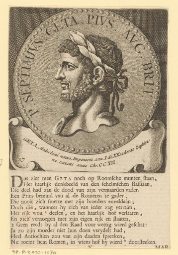 Portrait of Emperor Geta