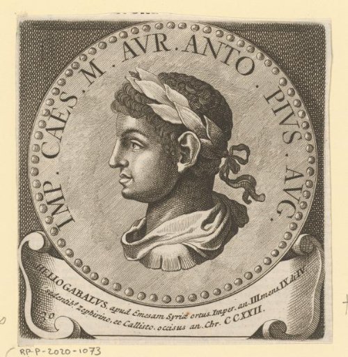 Portrait of Emperor Elagabalus