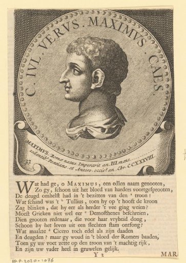Portrait of Sub-emperor Maximinus