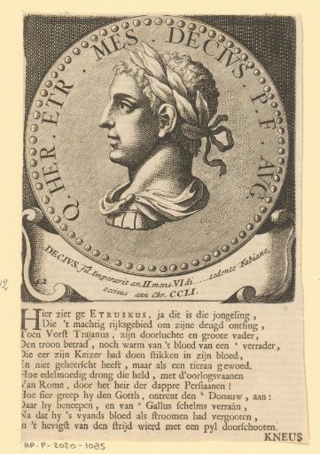 Portrait of Emperor Herennius Etruscus