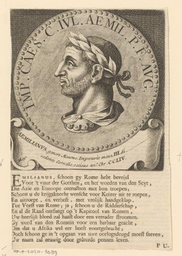 Portrait of Emperor Aemilianus