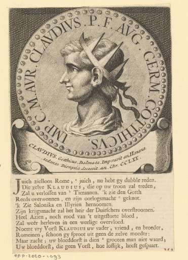 Portrait of Emperor Claudius II Gothicus