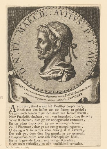 Portrait of Emperor Avitus