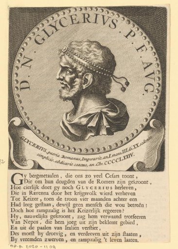 Portrait of Emperor Glycerius