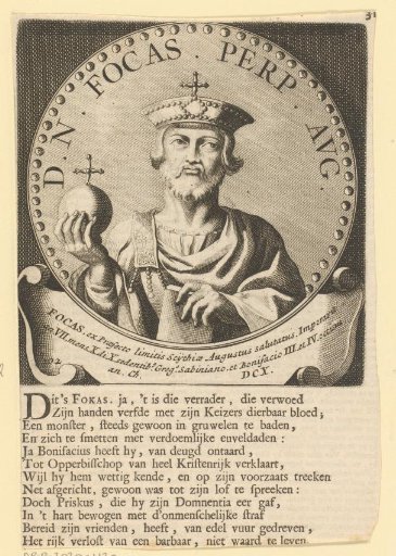 Portrait of Emperor Phocas