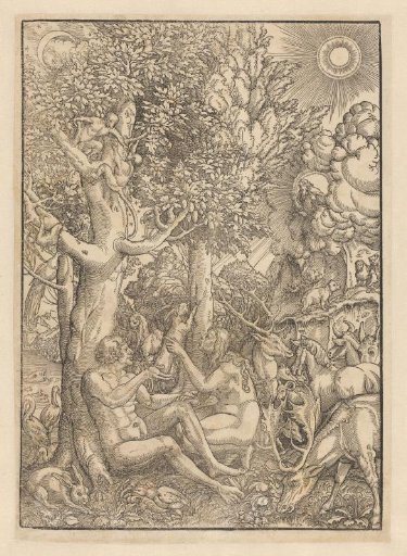 Adam and Eve in Paradise
