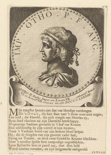 Portrait of Otto II, Emperor of the Holy Roman Empire