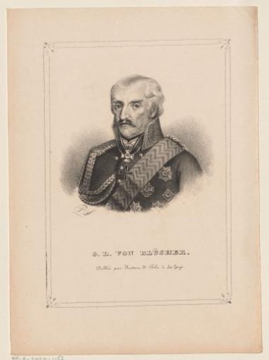 Portrait of Gebhard Leberecht von Blücher