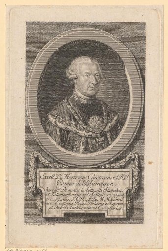 Portrait of Heinrich Kajetan von Blümegen