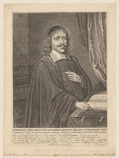 Portrait of Johannes Erasmus Blum