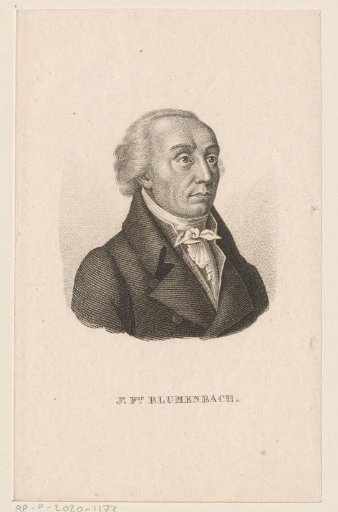 Portrait of Johann Friedrich Blumenbach