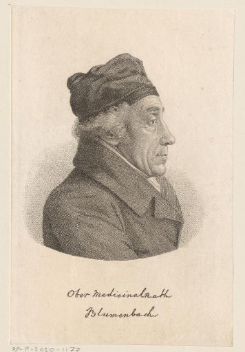 Portrait of Johann Friedrich Blumenbach