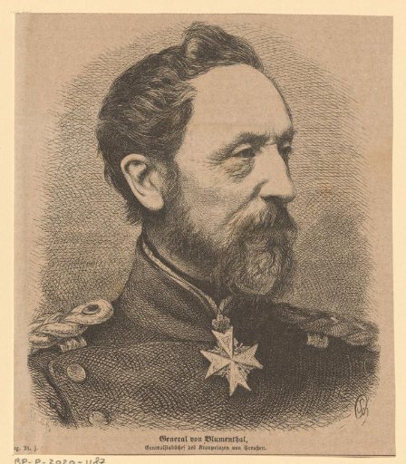 Portrait of Leonhard von Blumenthal
