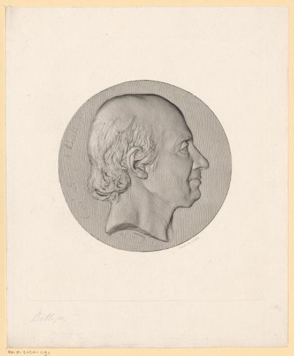 Medal with portrait of Karl August Böttiger