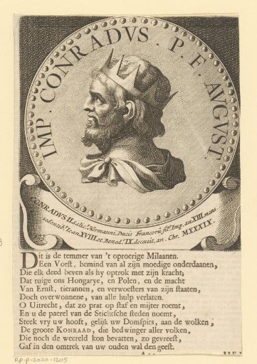 Portrait of Conrad II, Holy Roman Emperor